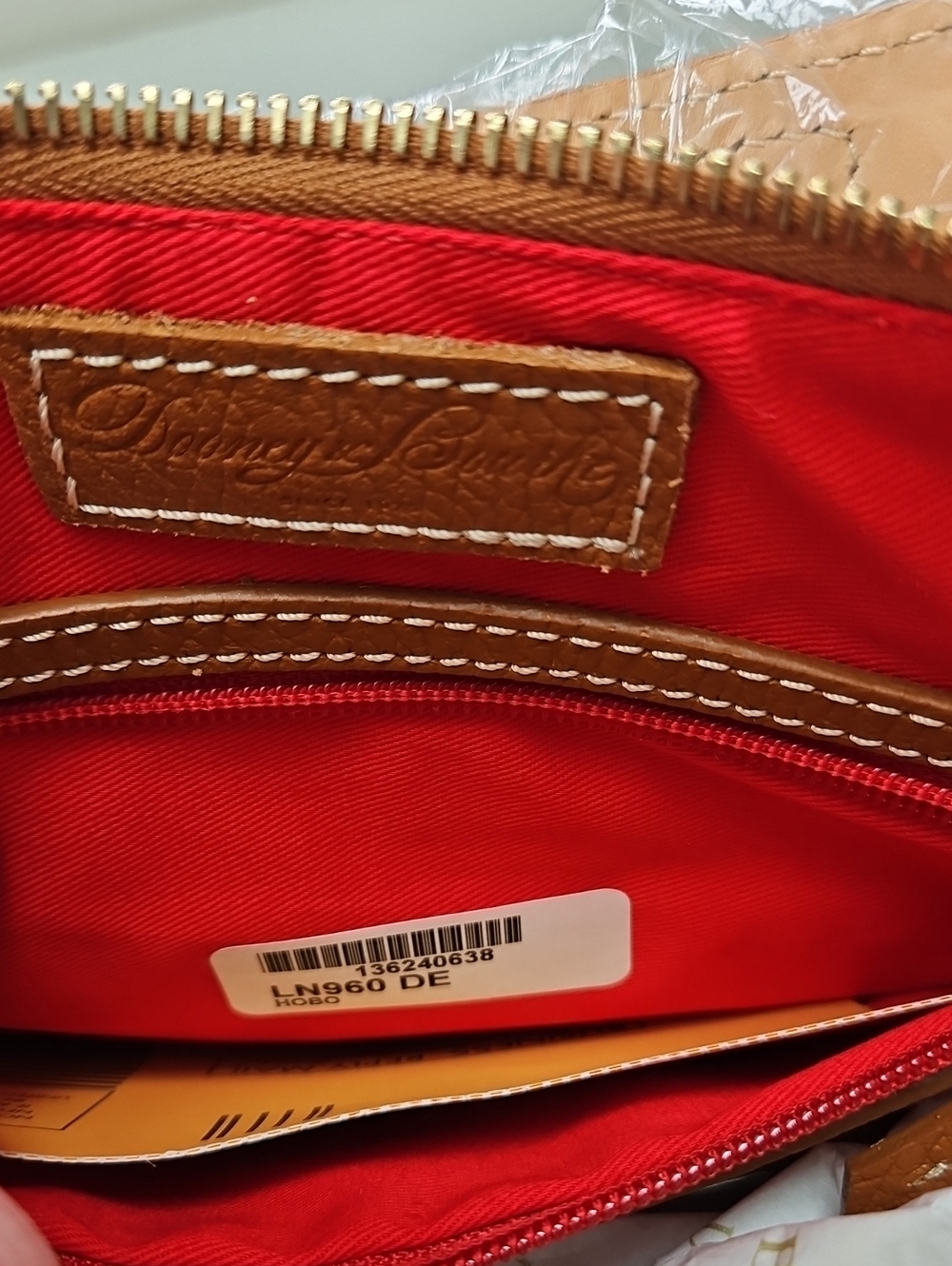 Dooney & Bourke Desert Canvas Hobo  Bag - NWT - Picture 11 of 16